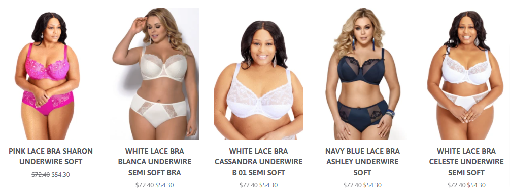 side support bras